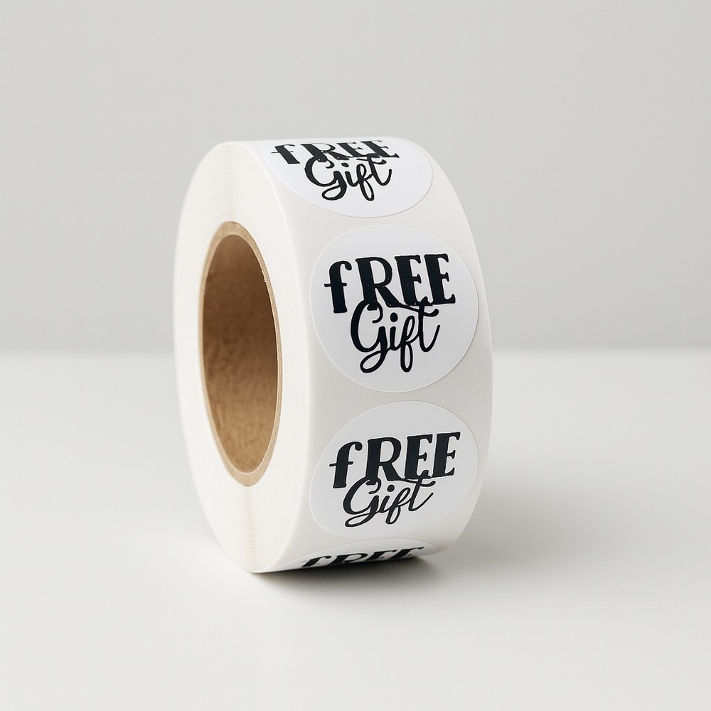 Packaging supplies | FREE GIFT STICKERS (Round) For Small Businesses NWT…